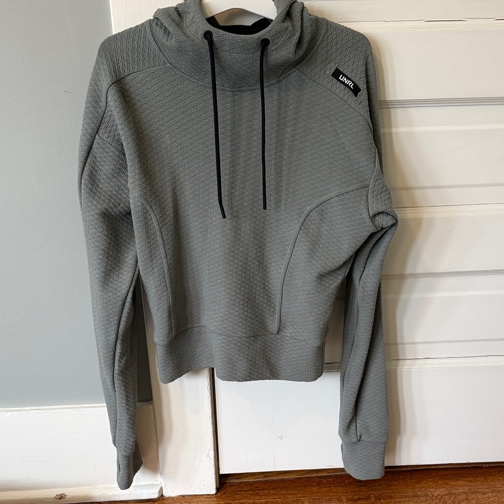 UNRL Green/Gray Women's Hoodie